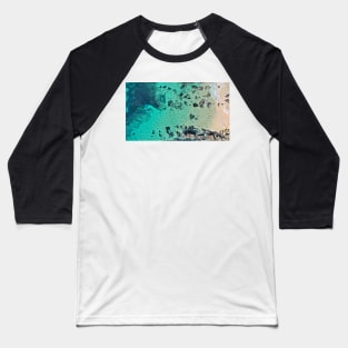 Ocean Abstract Baseball T-Shirt